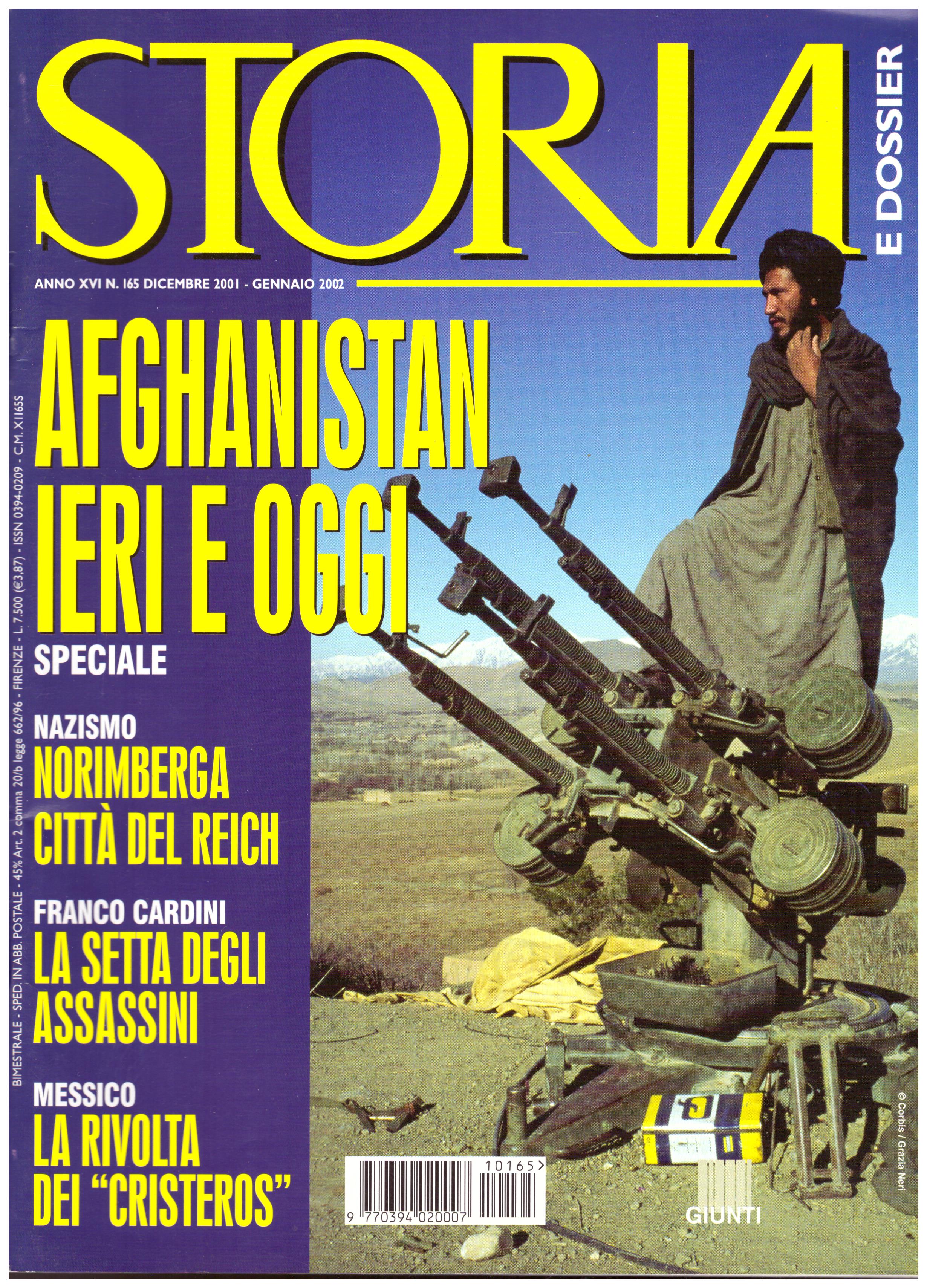 Titolo: Storia e Dossier Anno XIV N.165 dicembre 2001-gennaio 2002    Autore: AA.VV.      Editore: Giunti